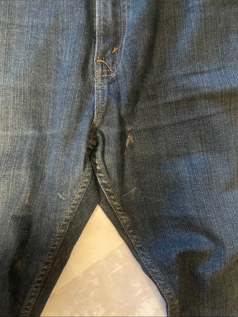 Denizen from Levi's Men’s Straight Jeans in Dark Blue Indigo - Picture 5 of 8